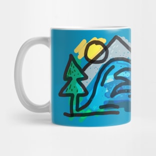 The Waves Mug